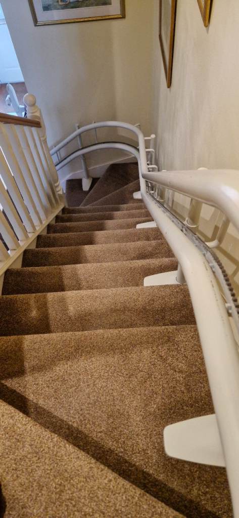 Stannah 260 curved stairlift 