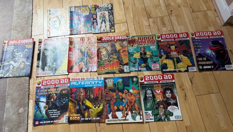 JOB LOT, Mid - 1990’s - Comic / ‘Specials’…  ** JUDGE DREDD / 2000 AD **
