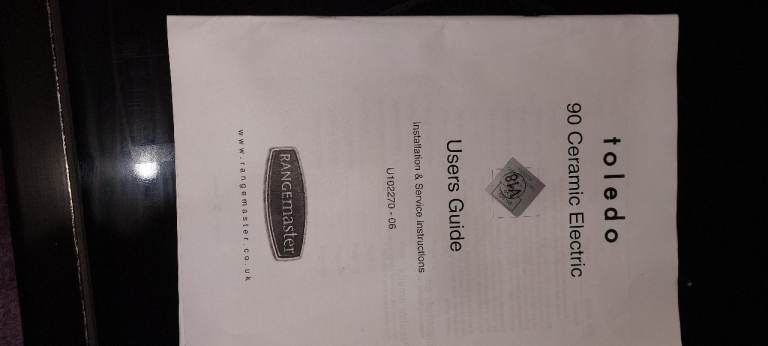 Rangemaster toledo & extractor 