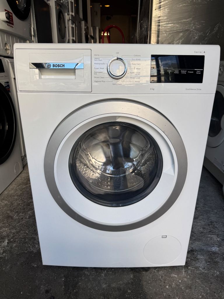 8kg Bosch Series 4 Washing Machine With Free Delivery N Warranty 