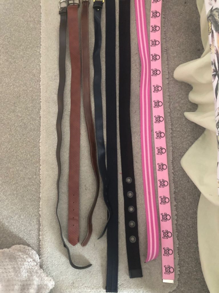 Variety of belts 