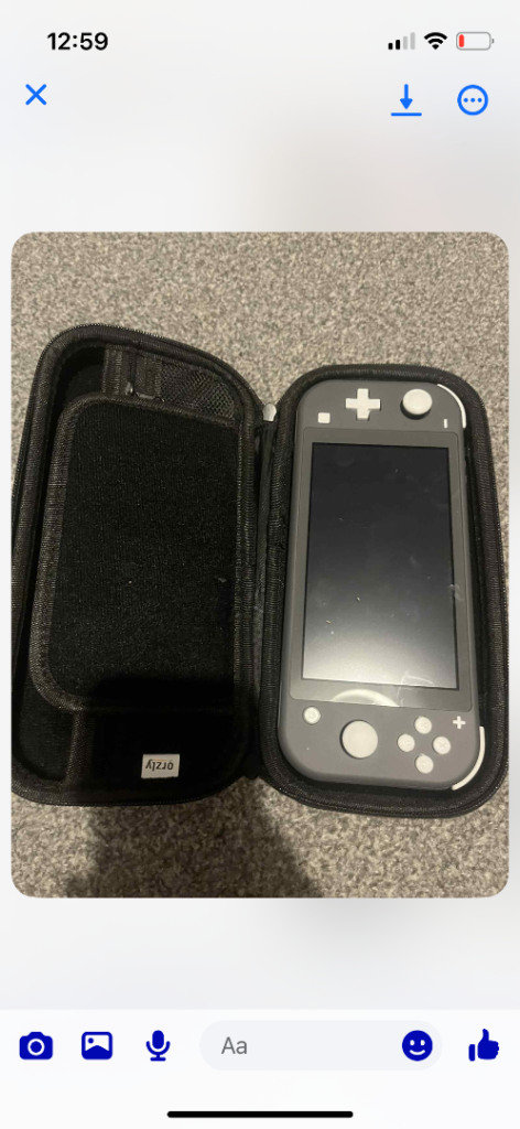 Switch with case