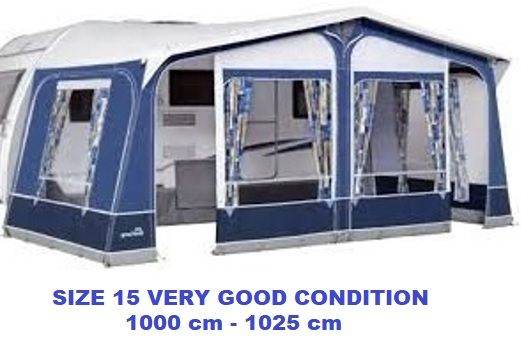 Caravan Awning Dorema Starcamp Tag Size 15 or 1000 cm to 1025 cm