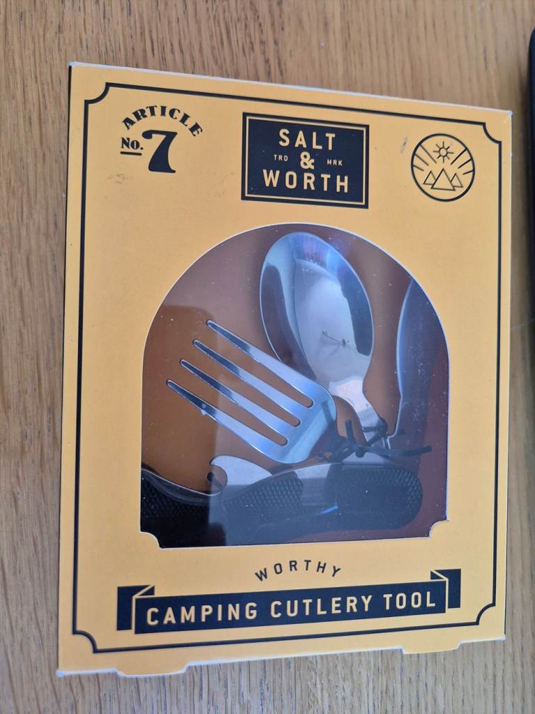 Salt & Worth Camping 4 in 1 Cutlery Tool - BNIB | in Borrowash ...