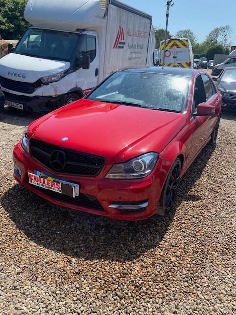 2012 Mercedes-Benz C Class C250 CDI BlueEFFICIENCY Sport 4dr Auto DAMAGED REPAIRABLE SALVAGE SALO...