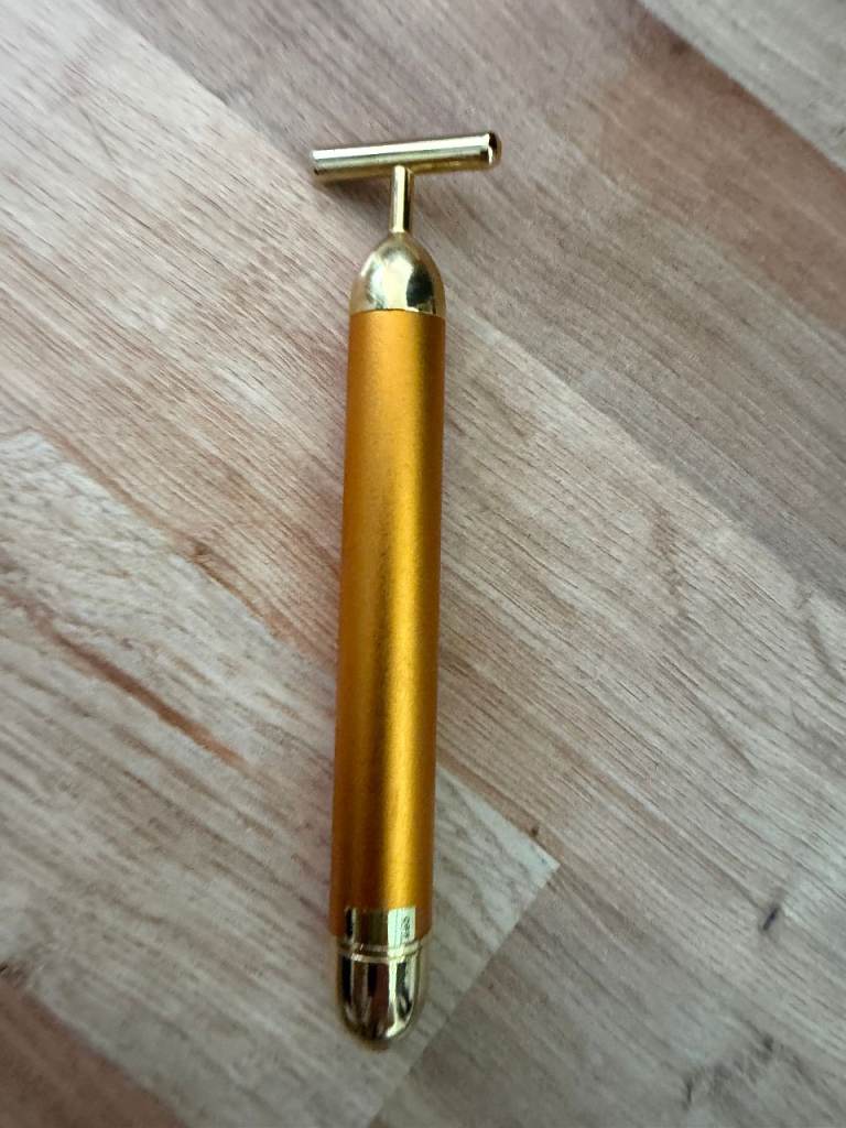 Gold T-Bar Facial Massager – As Good As New