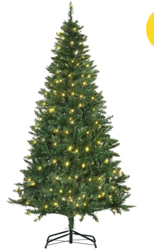 6ft Christmas tree pre lit tree 