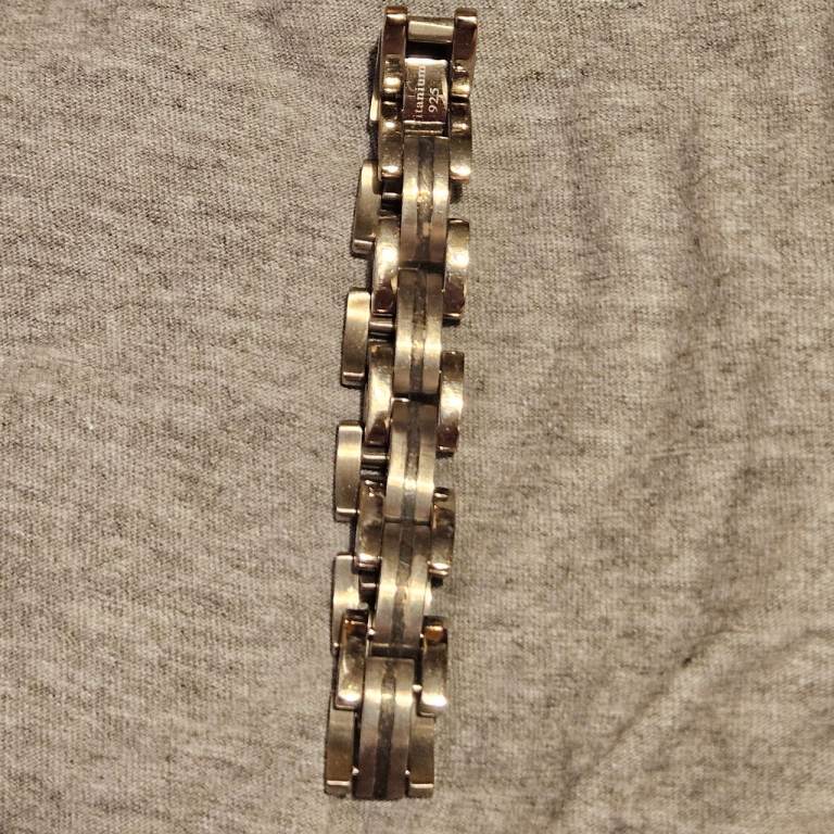 Titanium 925 Bracelet – Silver, Good Condition