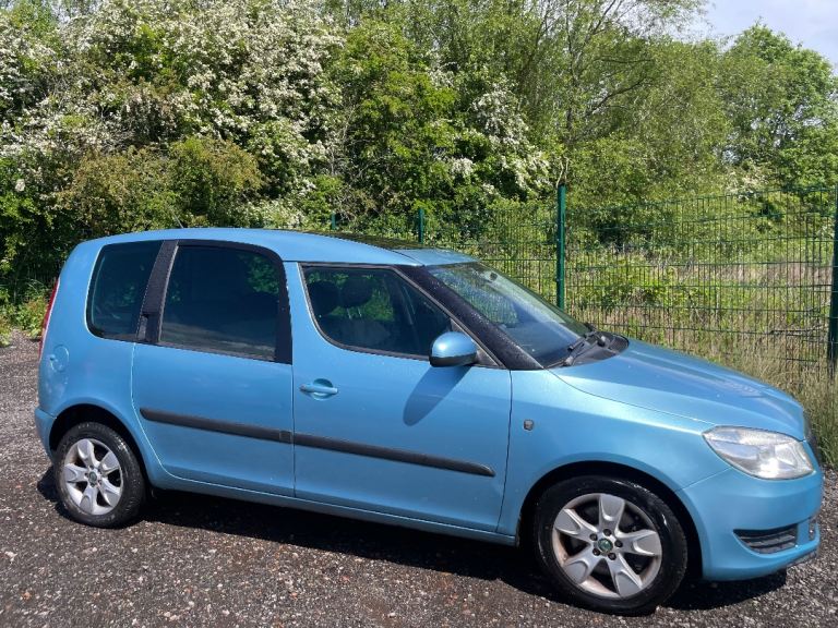 SKODA ROOMSTER 1.6 TDI CR 11 REG BLUE 5 DOOR MPV MOT SEPTEMBER 28TH 2026 TAX £170 LOW INSURANCE
