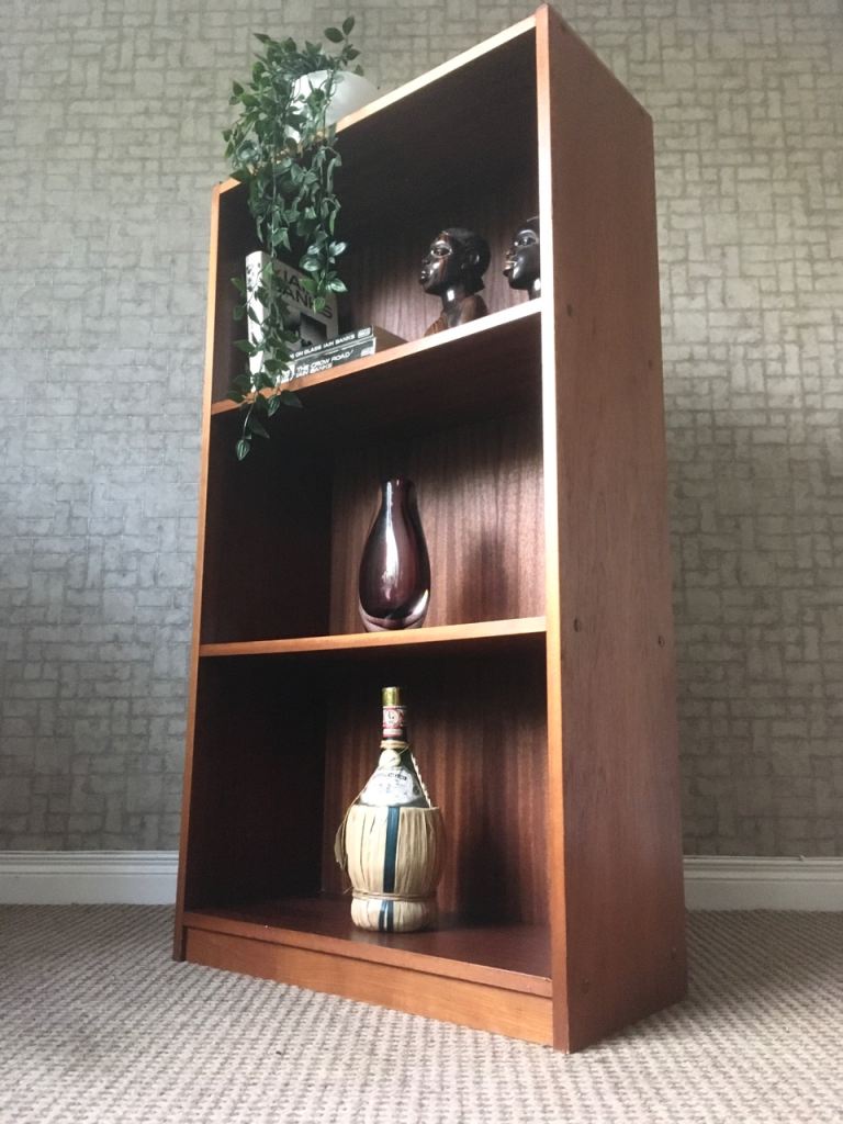 Vintage Retro Mid Century Teak Bookcase/Display Unit