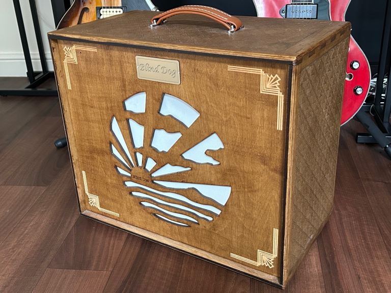 Blind Dog Amplification Boutique 1 x 12 cabinet, Vintage Goodmans Alnico Audiom 60 Driver
