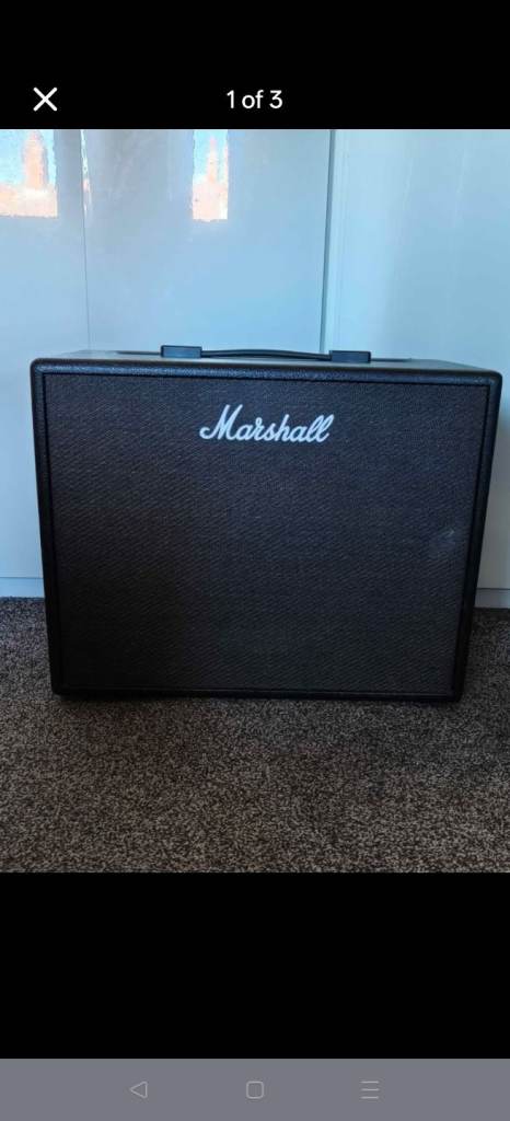 Marshall Code 50 guitar amplifier vgc amp 