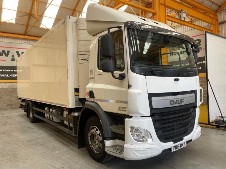 DAF CF290 *EURO 6*, 6X2 26 TONNE FRIDGE/FREEZER – 2016 – PN16 BKY