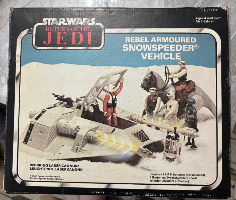 Vintage Star Wars Return of the Jedi, Snowspeeder, excellent boxed