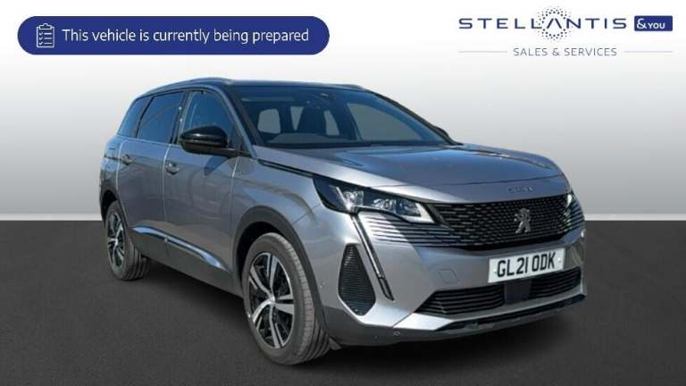 2021 Peugeot 5008 1.2 PureTech GT 5dr HATCHBACK PETROL Manual