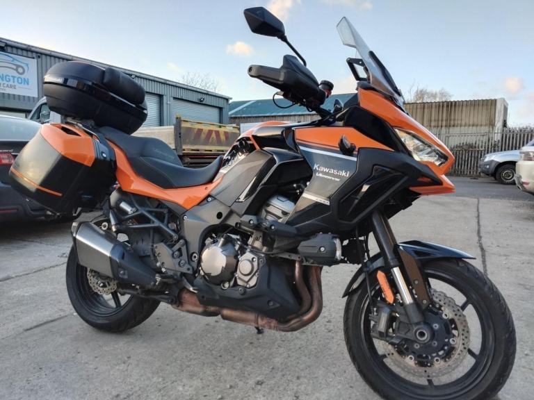 2019 19 KAWASAKI KLZ 1000 CKF VERSYS PERFORMANCE TOURER FULL LUGGAGE HPI CLEAR