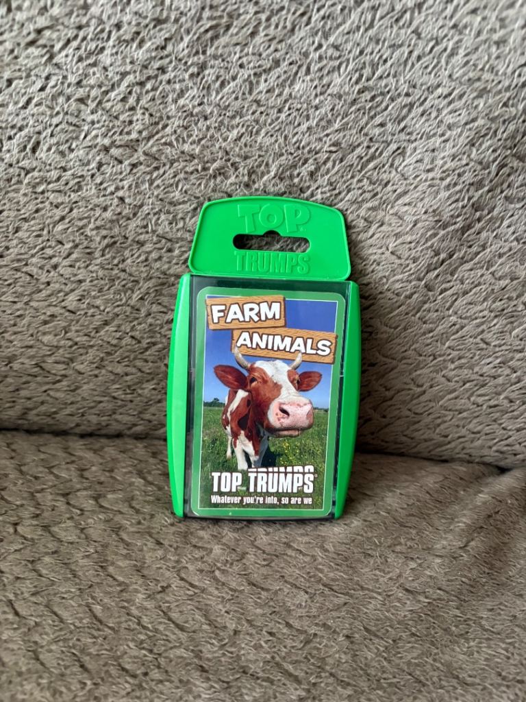 Top Trumps Farm Animals Card Game – Good Condition