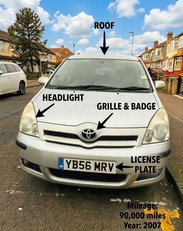 Toyota, COROLLA VERSO, MPV, 2007, Manual, 1794 (cc), 5 doors