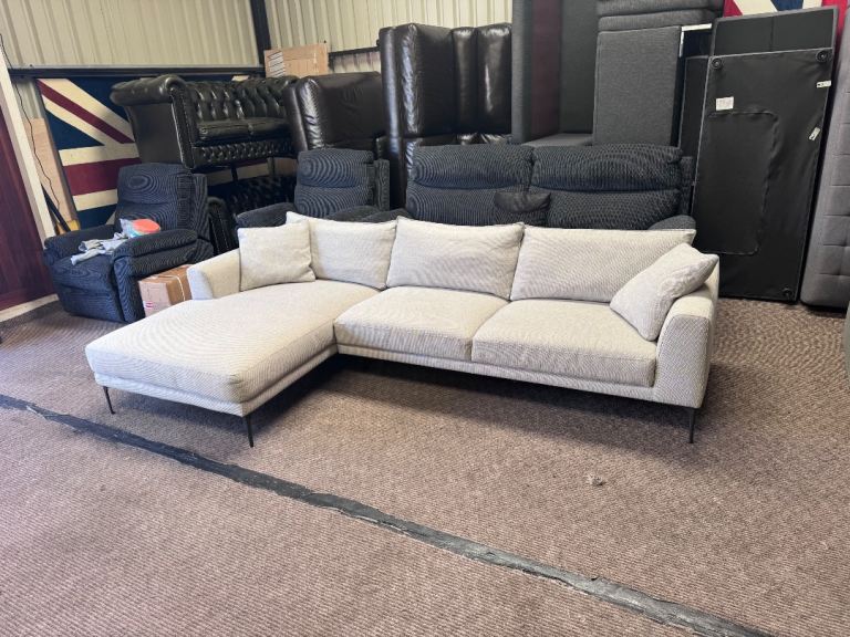 DFS beige corner sofa 282/162cm Delivery available