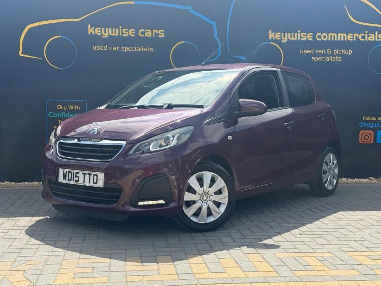 2015 Peugeot 108 1.0 Active 5dr HATCHBACK PETROL Manual