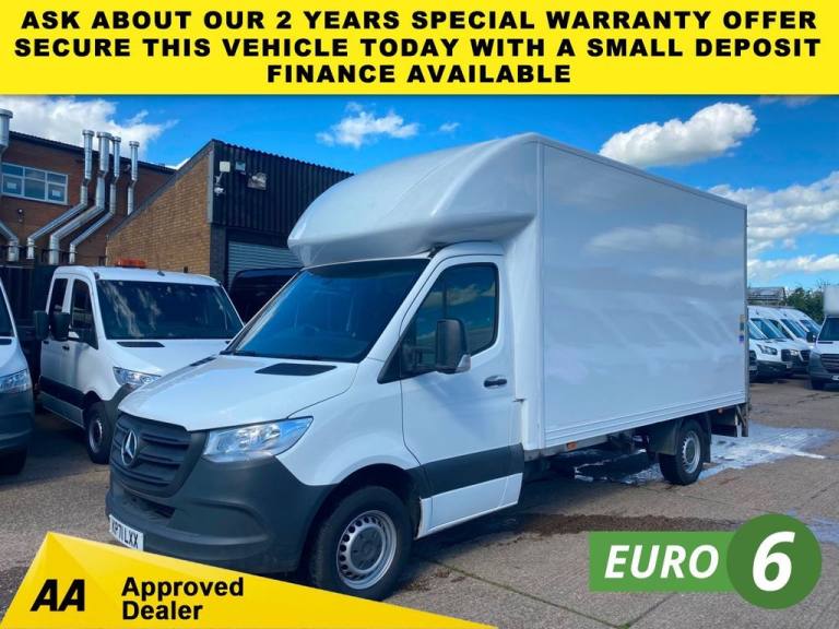 2021 71 MERCEDES-BENZ SPRINTER 2.1 316 CDI PROGRESSIVE L3 LUTON LWB BOX TAIL LIF