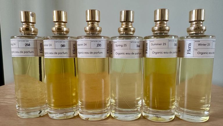 Ffern handmade unisex perfumes 6x 30ml