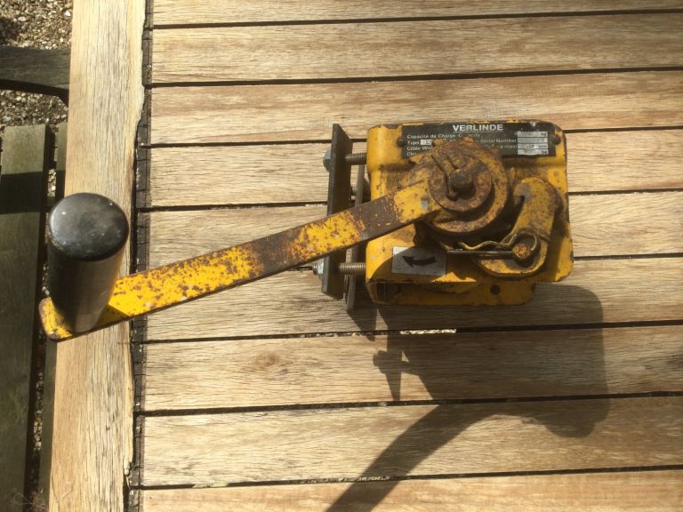 Old Verlinde Winch Hoist