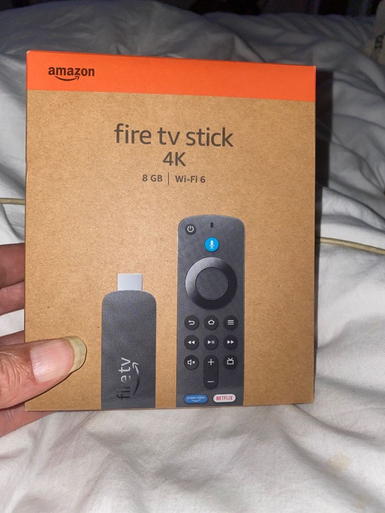 Amazon fireTVstick 4k brand new and sealed @£40.00