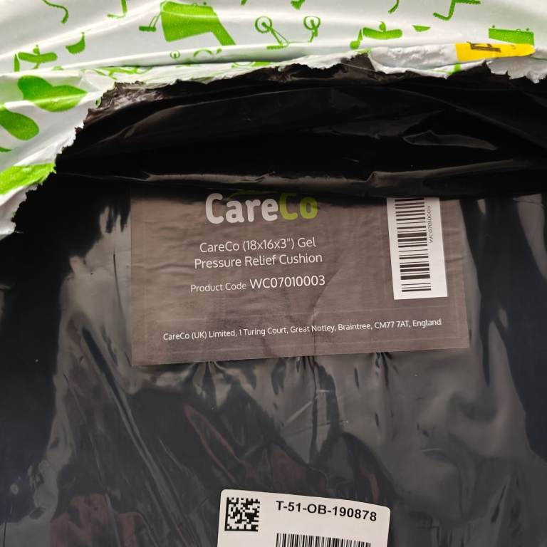 CareCo Gel Pressure Relief Cushion
