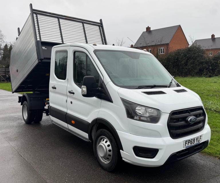 image for 2019 Ford Transit 2.0 EcoBlue 130PS Double Cab ARB Tipper - 46,315 Miles