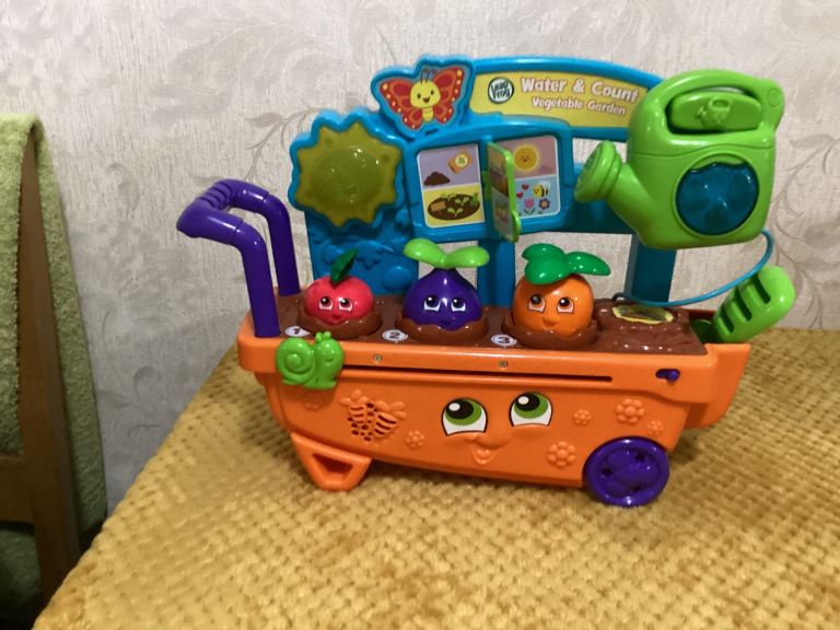 Leapfrog Water and Count Vegetable Garden