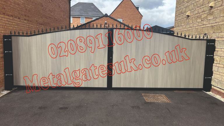 Driveway Gate - Aluminum Gate - Composite Gate- Metal Gates- Wooden Gates.