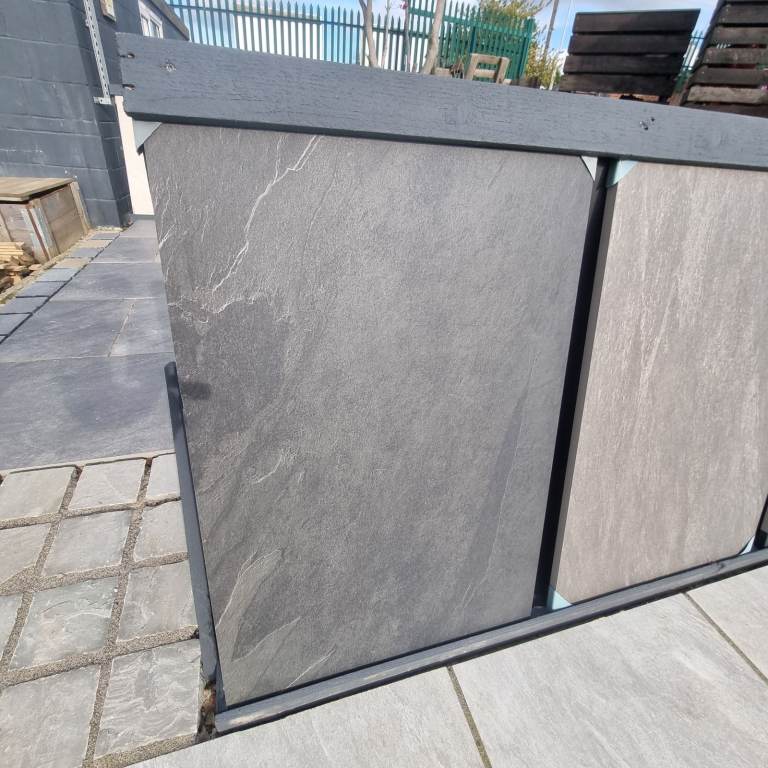 Brazillian Black Porcelain Paving