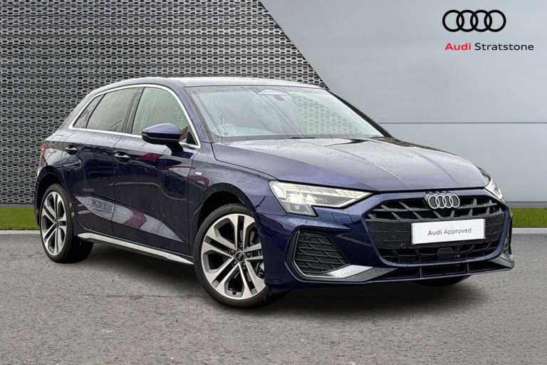2025 Audi A3 1.5 TFSI e 204 S Line 5dr S Tronic Hatchback Plug-In Hy Automatic