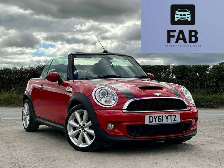 2011 MINI Convertible 1.6 Cooper S 2dr Convertible Petrol Manual