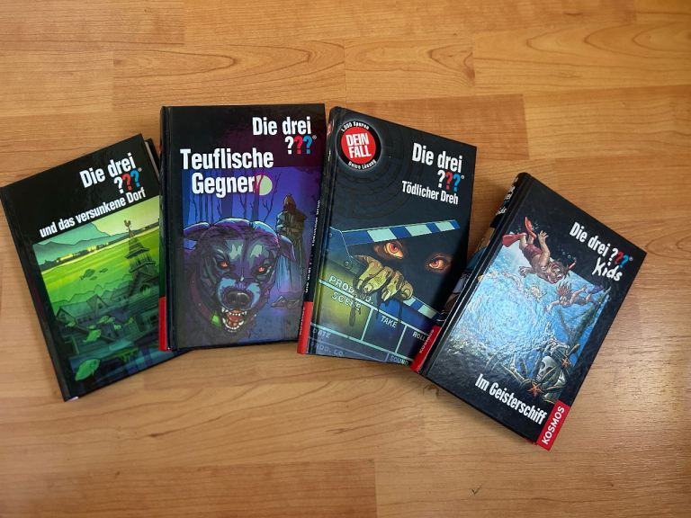 4 German kids books 