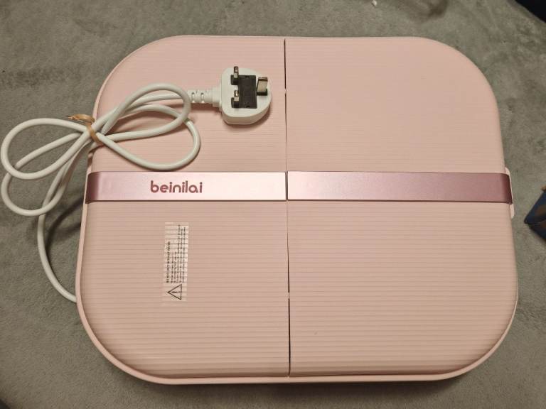 Beinilai Folding Foot Spa Bath Massager - Pink