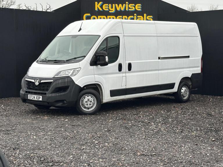 2024 Vauxhall Movano 2.2 CDTi 3500 BiTurbo Prime FWD L3 H2 Euro 6 (s/s) 5dr PANEL VAN Diesel Manual