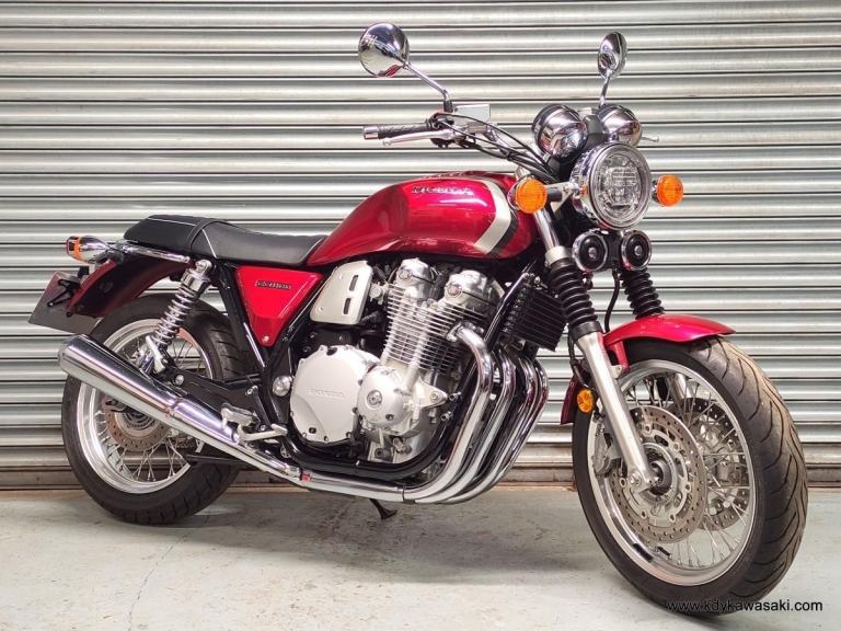 2020 Honda CB1100 in Red, Low mileage.