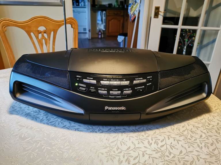 Panasonic RX-ED77 CD radio cassette 