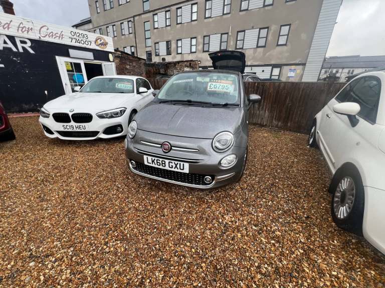 2018 Fiat 500 1.2 Lounge 3dr HATCHBACK Petrol Manual