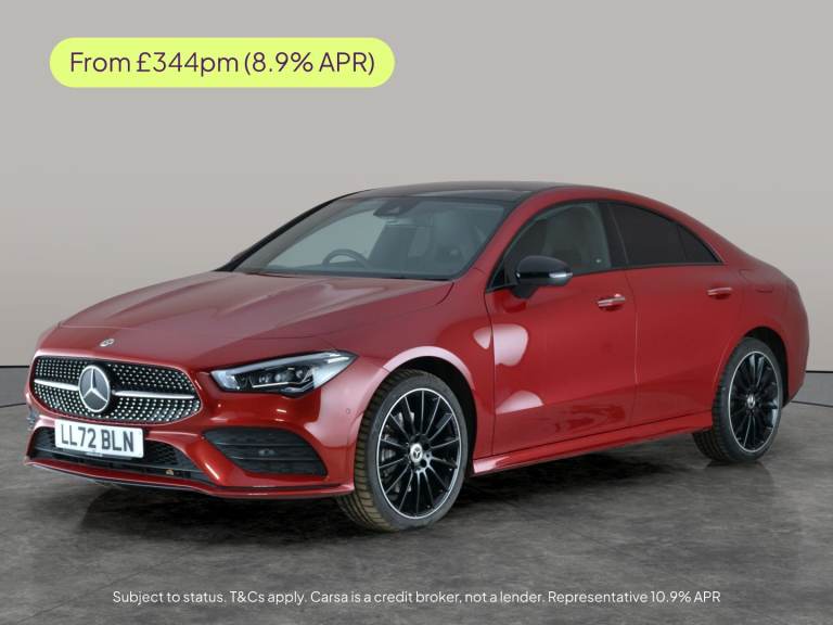 2022 Mercedes-Benz CLA 1.3 CLA250e 15.6kWh AMG Line Night Edition (Premium Plus) Coupe 4dr Petrol...