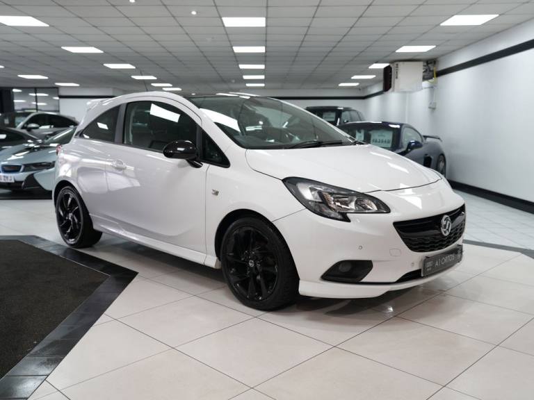 2018 68 VAUXHALL CORSA 1.4I ECOTEC SRI VX LINE NAV BLACK HATCHBACK 3DR PETROL MA