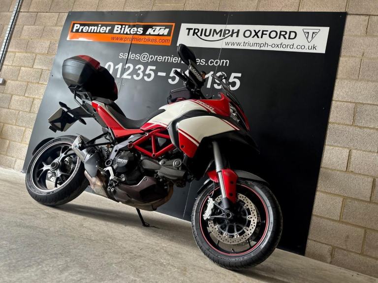STUNNING 2014/14 DUCATI MULTISTRADA 1200 S PIKES PEAK MOTORCYCLE