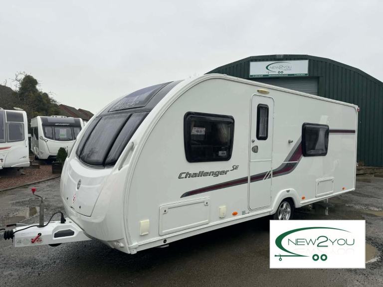 2014 Swift Challenger SE 4 berth FIXED BED Caravan - STOCK H022