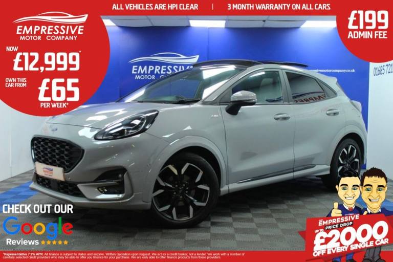 image for 2022 Ford Puma 1.0T EcoBoost MHEV ST-Line X SUV 5dr Petrol Hybrid Manual Euro 6 (s/s) (125 Manual
