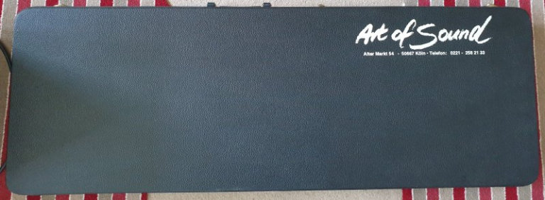 Fender Squire Stratocaster Guitar, with Marshall Amplifier and Danelectro Cool Cat Chorus effect.