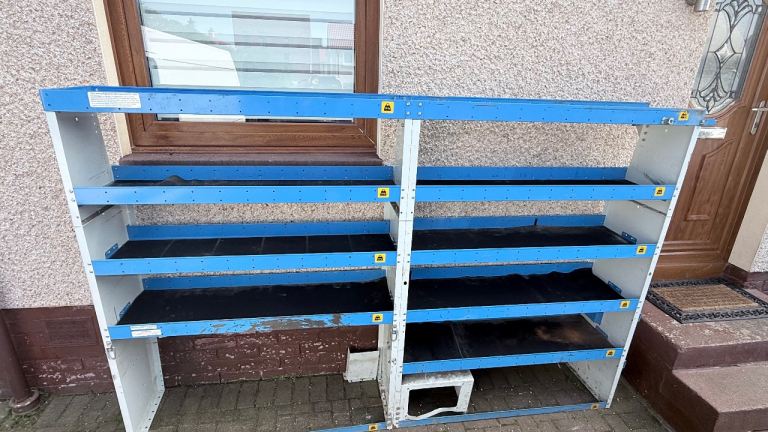 Van racking shelves 