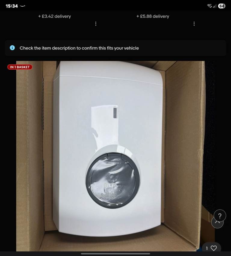 Brand new alfen ev charger
