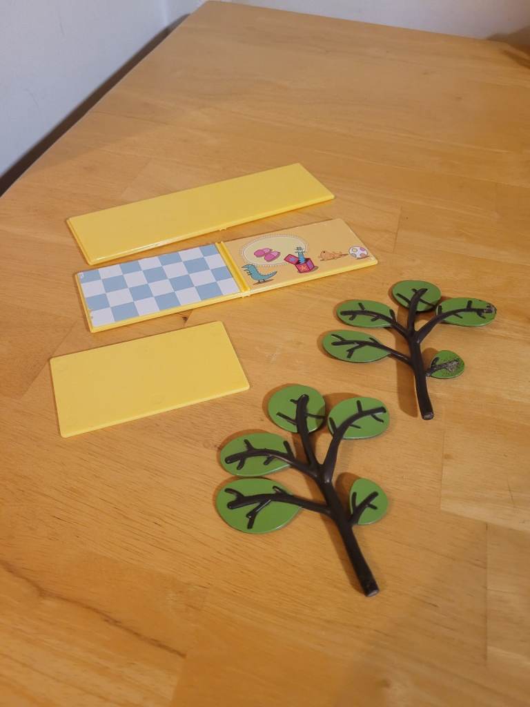 Peppa Pig replacement Open up House & Garden playset floors/wall & Trees Bundle